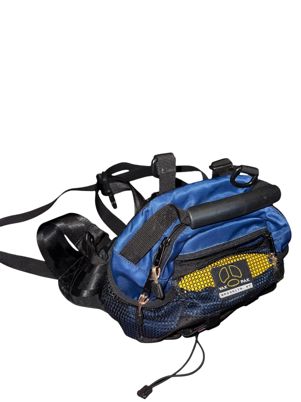 Yak Pak Brooklyn NY  blue Tour Lumbar Pack Hiking Bag